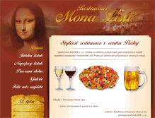 Tablet Screenshot of monalisa.cz